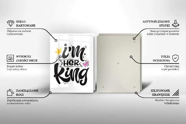 Osłona ściany przy kuchence gazowej Napis, sentencja