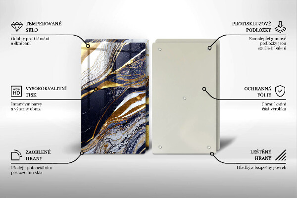 Osłona ściany przy kuchence gazowej Kolorowa abstrakcja