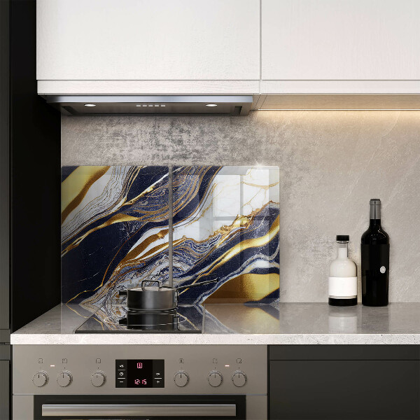 Osłona ściany przy kuchence gazowej Kolorowa abstrakcja