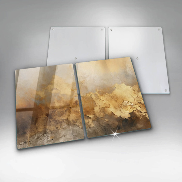 Osłona ściany przy kuchence gazowej Bogata tekstura