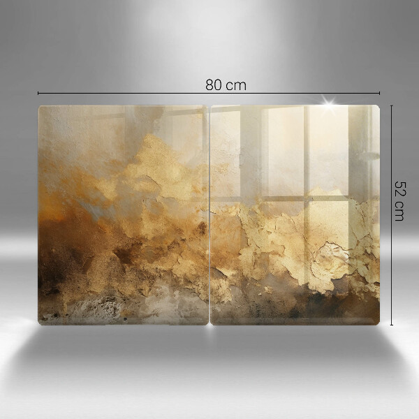 Osłona ściany przy kuchence gazowej Bogata tekstura