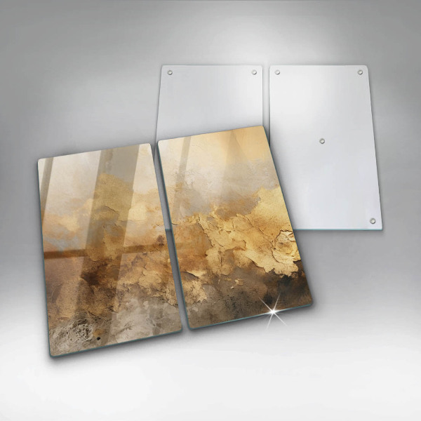 Osłona ściany przy kuchence gazowej Bogata tekstura