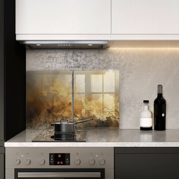 Osłona ściany przy kuchence gazowej Bogata tekstura