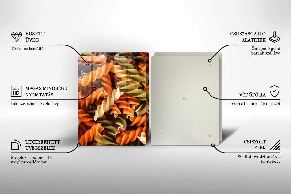 Panel ochronny do kuchni Makaron Fusilli