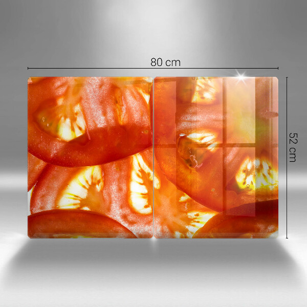 Panel ochronny do kuchni Plaster czerwonego pomidora