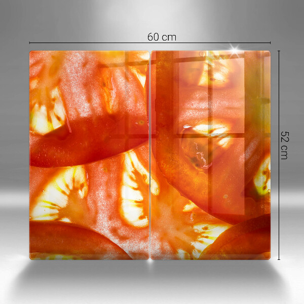 Panel ochronny do kuchni Plaster czerwonego pomidora