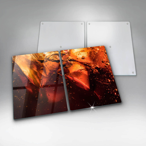 Panel ochronny do kuchni Napój cola z lodem