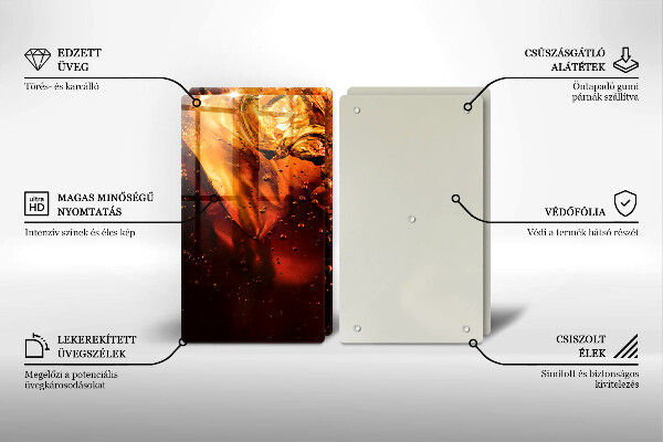 Panel ochronny do kuchni Napój cola z lodem