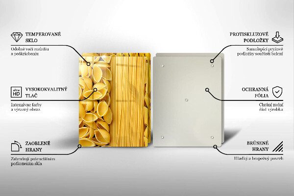 Panel ochronny do kuchni Makaron
