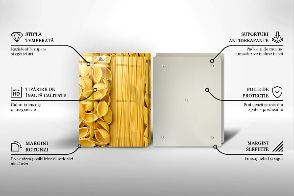 Panel ochronny do kuchni Makaron