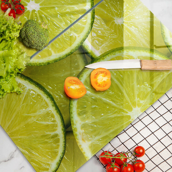 Osłona ściany przy kuchence gazowej Plasterki limonki