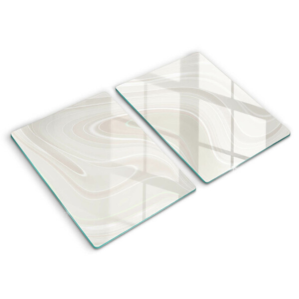 Osłona ściany przy kuchence gazowej Kremowa tekstura