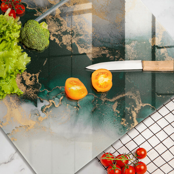 Osłona ściany przy kuchence gazowej Wielokolorowy marmur