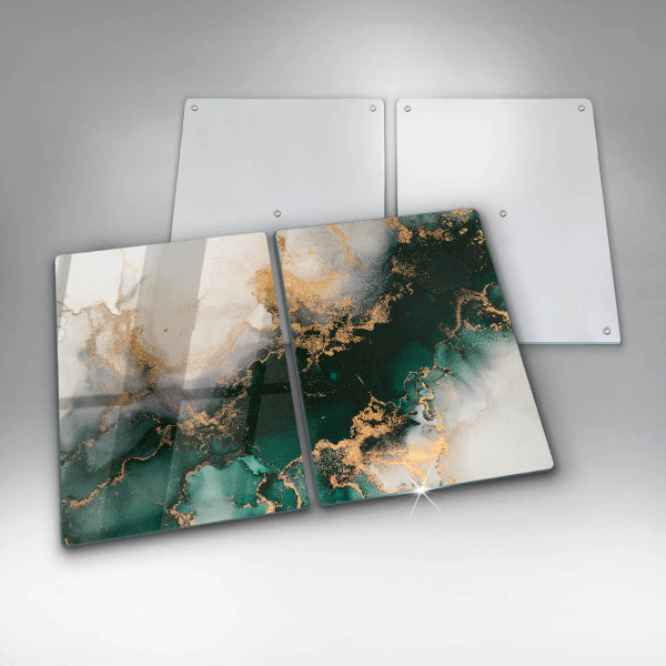 Osłona ściany przy kuchence gazowej Wielokolorowy marmur