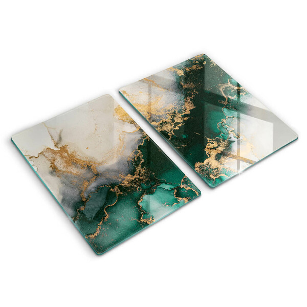 Osłona ściany przy kuchence gazowej Wielokolorowy marmur