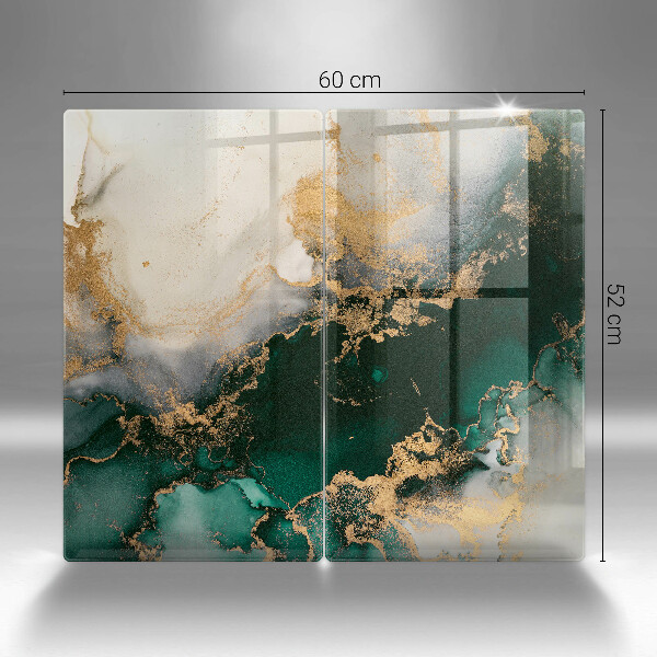 Osłona ściany przy kuchence gazowej Wielokolorowy marmur