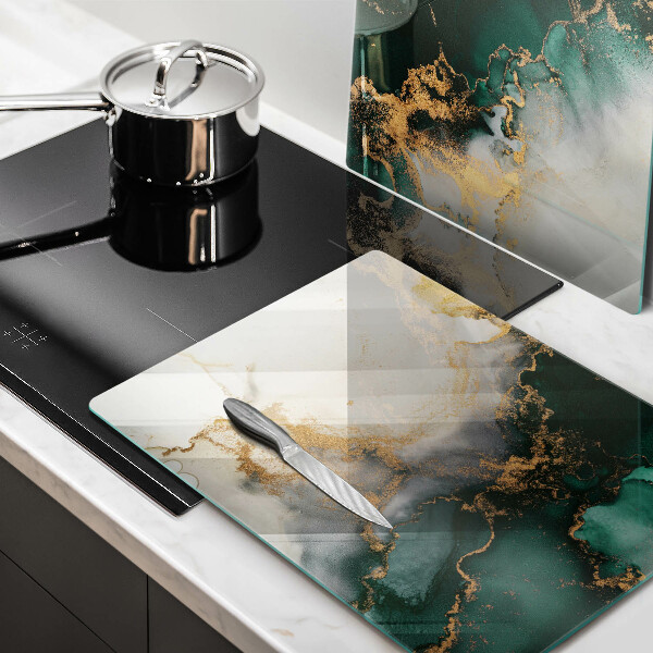Osłona ściany przy kuchence gazowej Wielokolorowy marmur