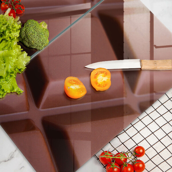 Osłona ściany przy kuchence gazowej Kostki czekolady