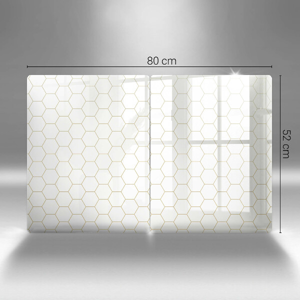 Osłona ściany przy kuchence gazowej Abstrakcyjne wzory