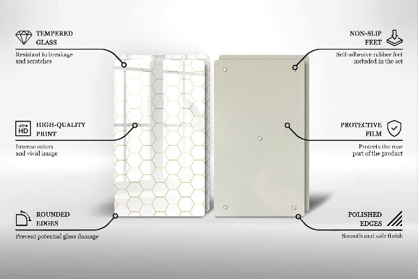 Osłona ściany przy kuchence gazowej Abstrakcyjne wzory