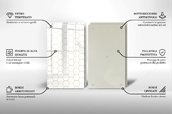 Osłona ściany przy kuchence gazowej Abstrakcyjne wzory