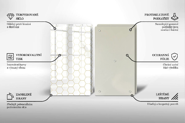 Osłona ściany przy kuchence gazowej Abstrakcyjne wzory