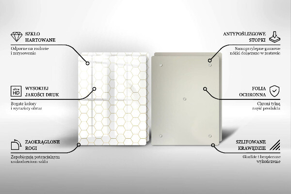 Osłona ściany przy kuchence gazowej Abstrakcyjne wzory