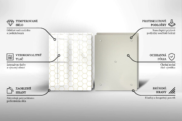 Osłona ściany przy kuchence gazowej Abstrakcyjne wzory