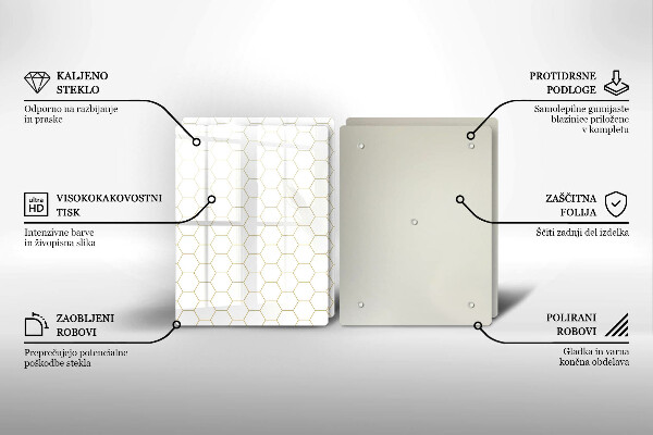 Osłona ściany przy kuchence gazowej Abstrakcyjne wzory