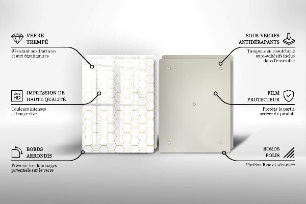 Osłona ściany przy kuchence gazowej Abstrakcyjne wzory