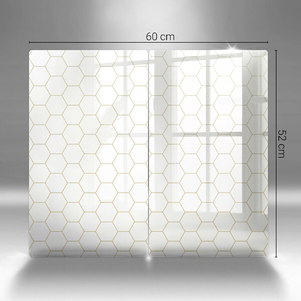 Osłona ściany przy kuchence gazowej Abstrakcyjne wzory