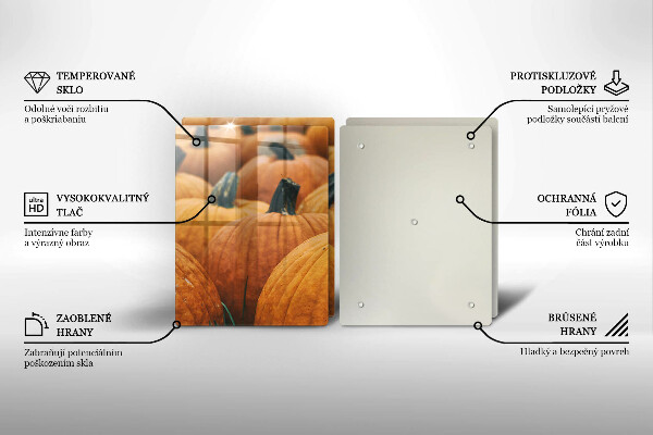 Osłona ściany przy kuchence gazowej Dynie