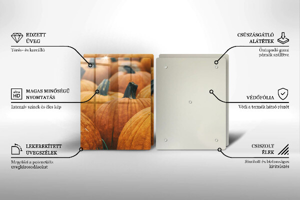 Osłona ściany przy kuchence gazowej Dynie