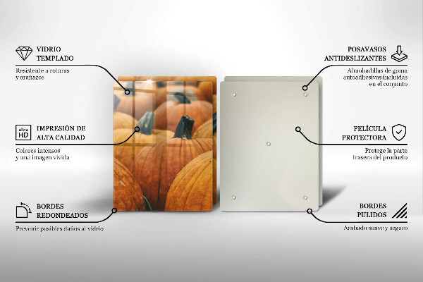 Osłona ściany przy kuchence gazowej Dynie