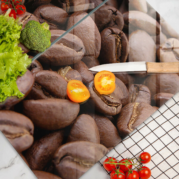 Osłona ściany przy kuchence gazowej Ziarna kawy