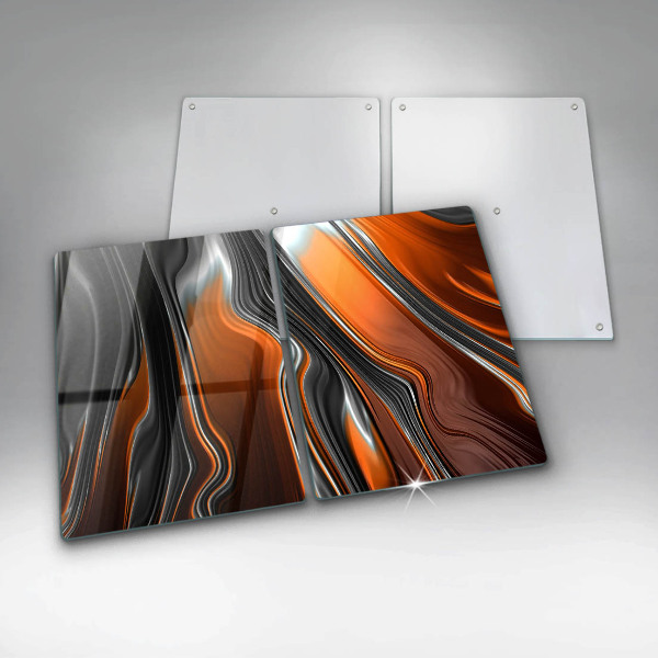 Osłona płyty indukcyjnej Wzór Abstrakcyjny