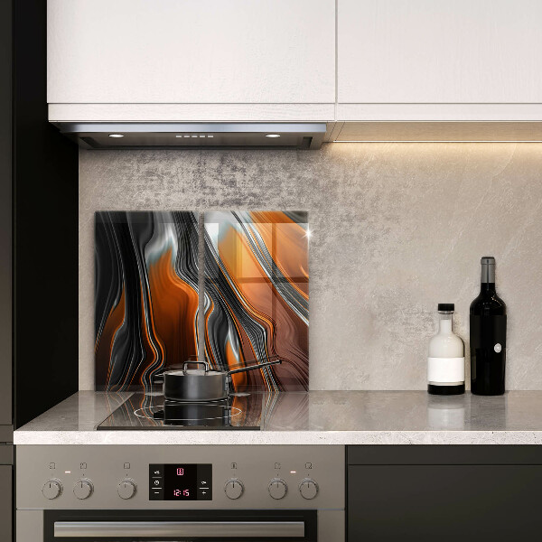 Osłona płyty indukcyjnej Wzór Abstrakcyjny