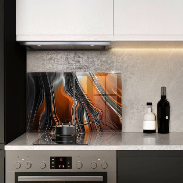 Osłona płyty indukcyjnej Wzór Abstrakcyjny