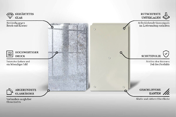 Osłona płyty indukcyjnej Abstrakcja