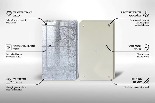 Osłona płyty indukcyjnej Abstrakcja