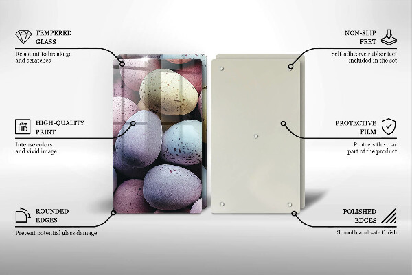 Osłona płyty indukcyjnej Wielkanocne jajka