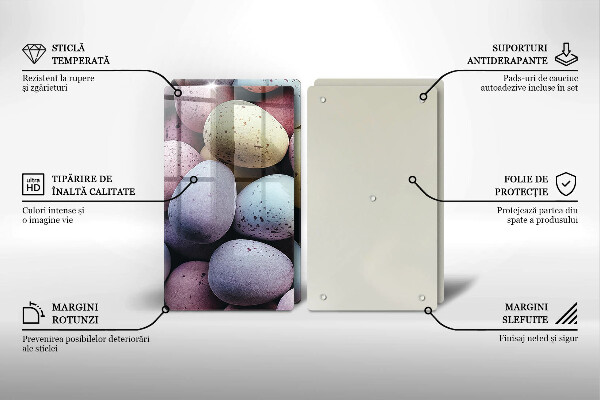 Osłona płyty indukcyjnej Wielkanocne jajka