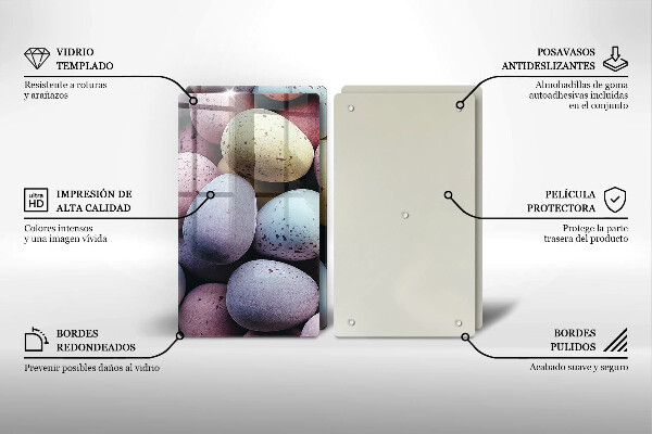 Osłona płyty indukcyjnej Wielkanocne jajka