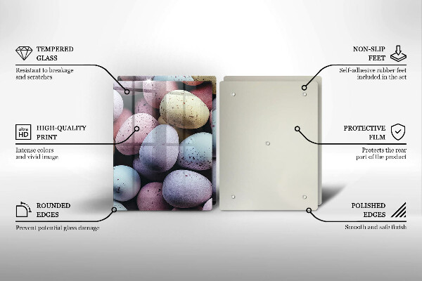 Osłona płyty indukcyjnej Wielkanocne jajka