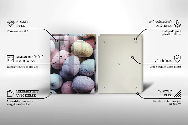 Osłona płyty indukcyjnej Wielkanocne jajka