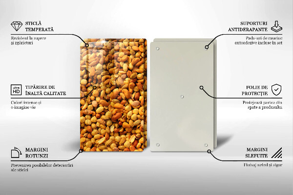 Osłona płyty indukcyjnej Mieszanka orzechów