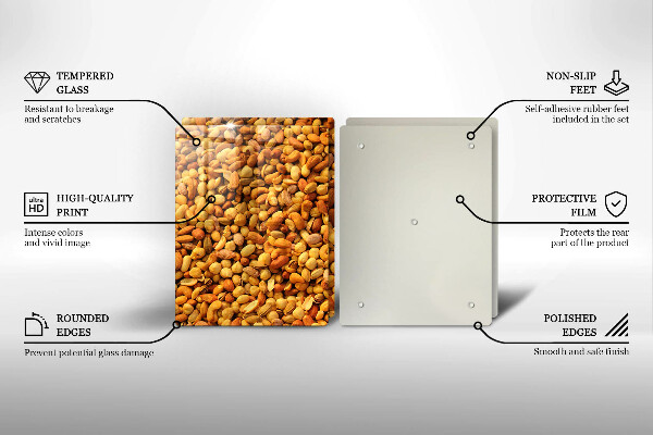 Osłona płyty indukcyjnej Mieszanka orzechów