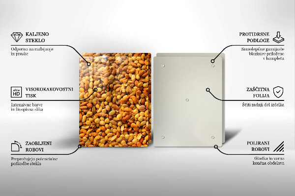 Osłona płyty indukcyjnej Mieszanka orzechów