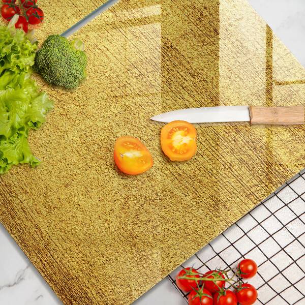 Osłona płyty indukcyjnej Żółta abstrakcja