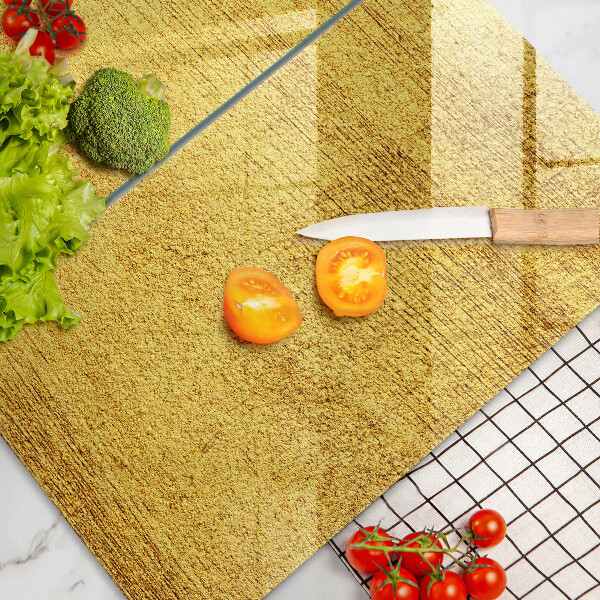 Osłona płyty indukcyjnej Żółta abstrakcja